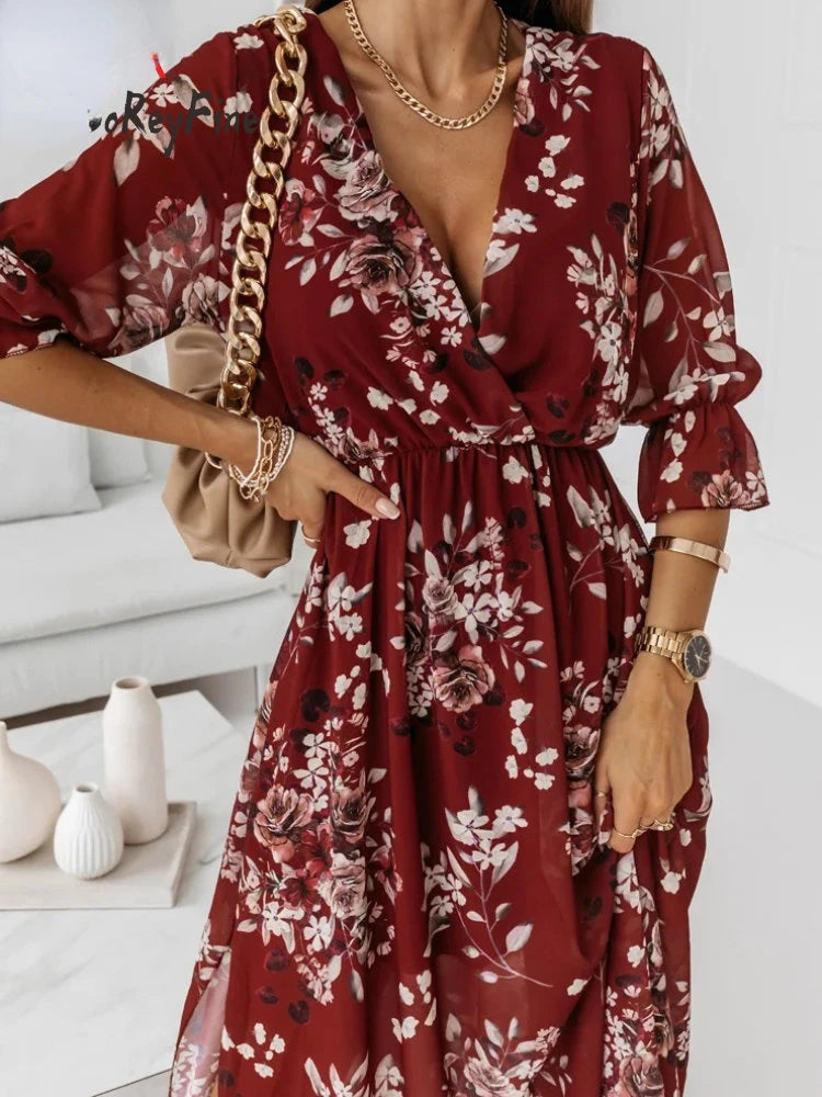 Zavira™ | Elegante chiffon jurk