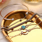 Vintage bohemian armbandenset