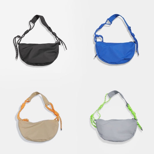 Zavira™ | Casual geknoopte nylon schoudertas