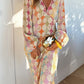 Elegantie Maxi Jurk met schattige mouwen