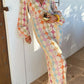 Elegantie Maxi Jurk met schattige mouwen