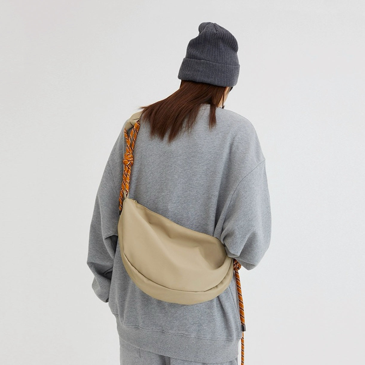 Zavira™ | Casual geknoopte nylon schoudertas