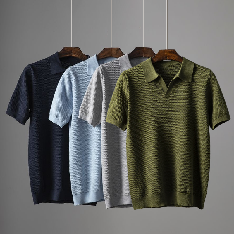 Zavira™ | Luxe katoenen polo