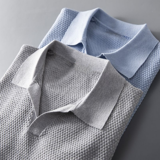 Zavira™ | Luxe katoenen polo