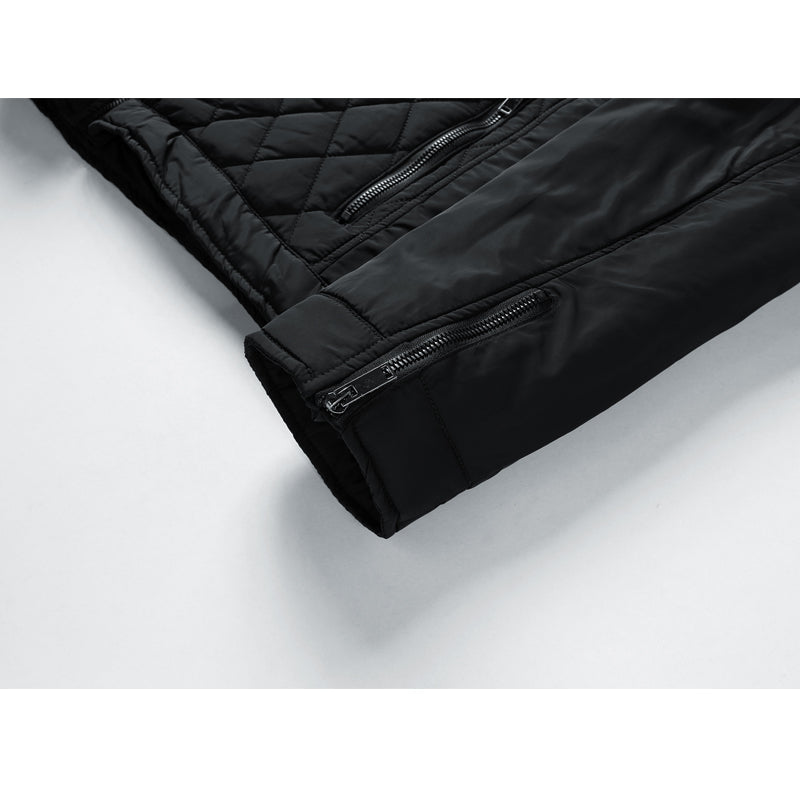 Stijlvolle comfortabele geruite herenjacket