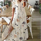 Zavira™ | Strandjurk met schattige print