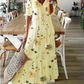 Zavira™ | Strandjurk met schattige print