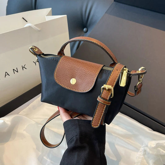 Zavira™ | Luxe mini canvas crossbody tas