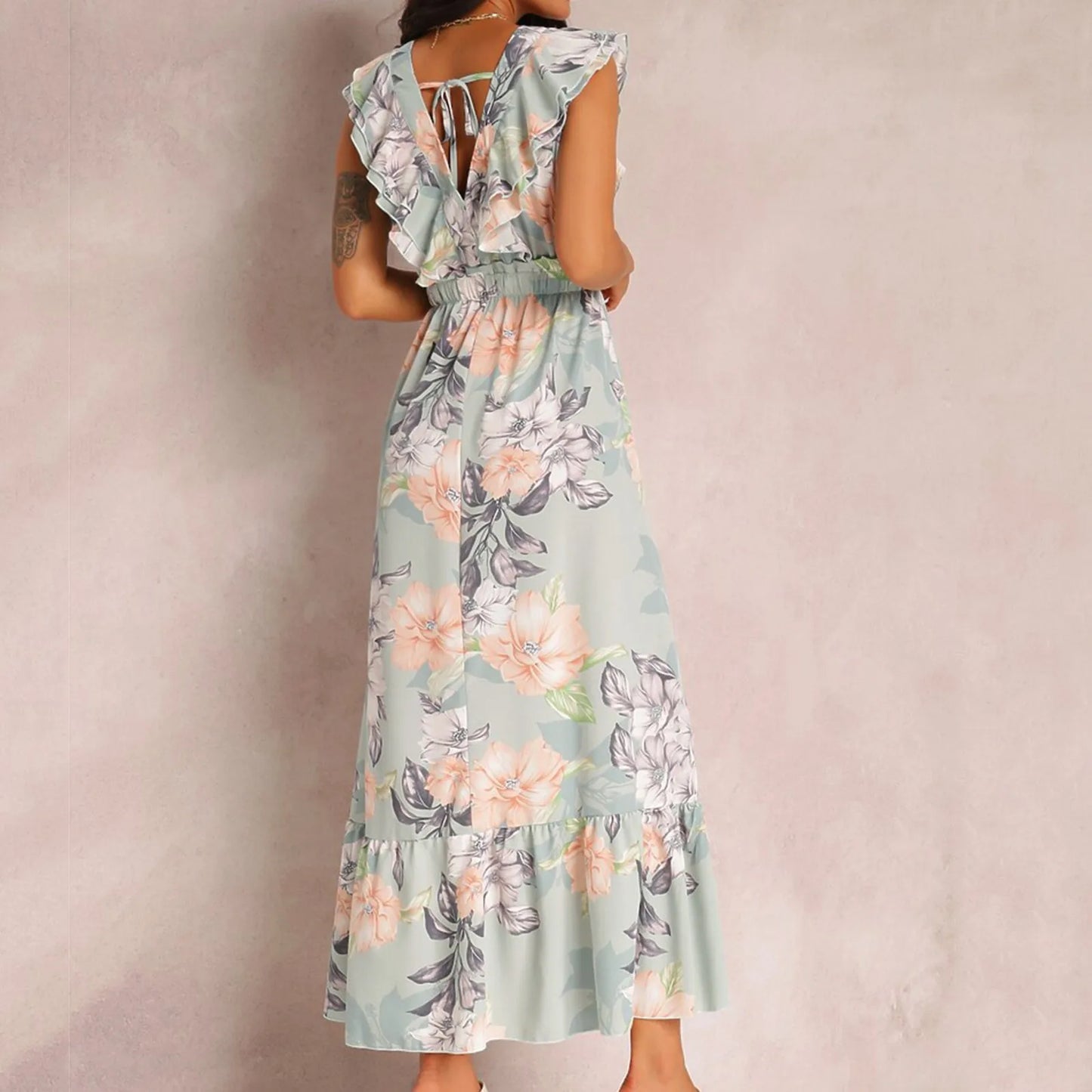 Zavira™ | Elegante zomerjurk met bloemetjes