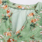 Zavira ™ | Zomerjurk met V-hals en schattige bloemenprint