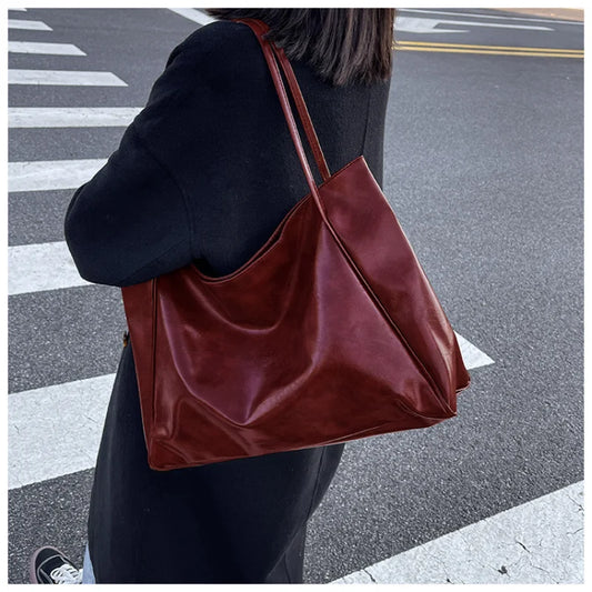 Zavira™ | Retro luxe leren handtas