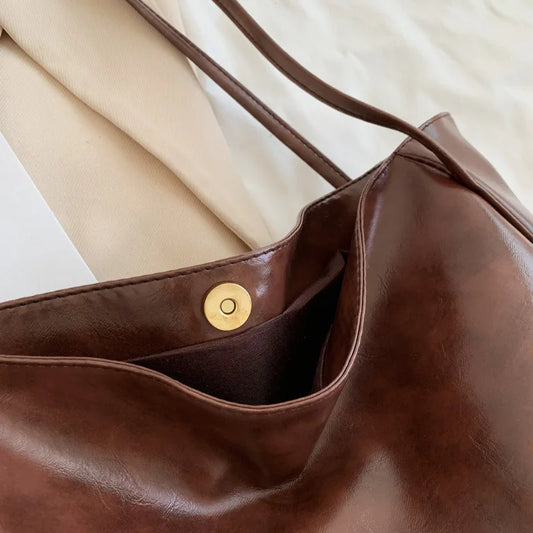 Zavira™ | Retro luxe leren handtas