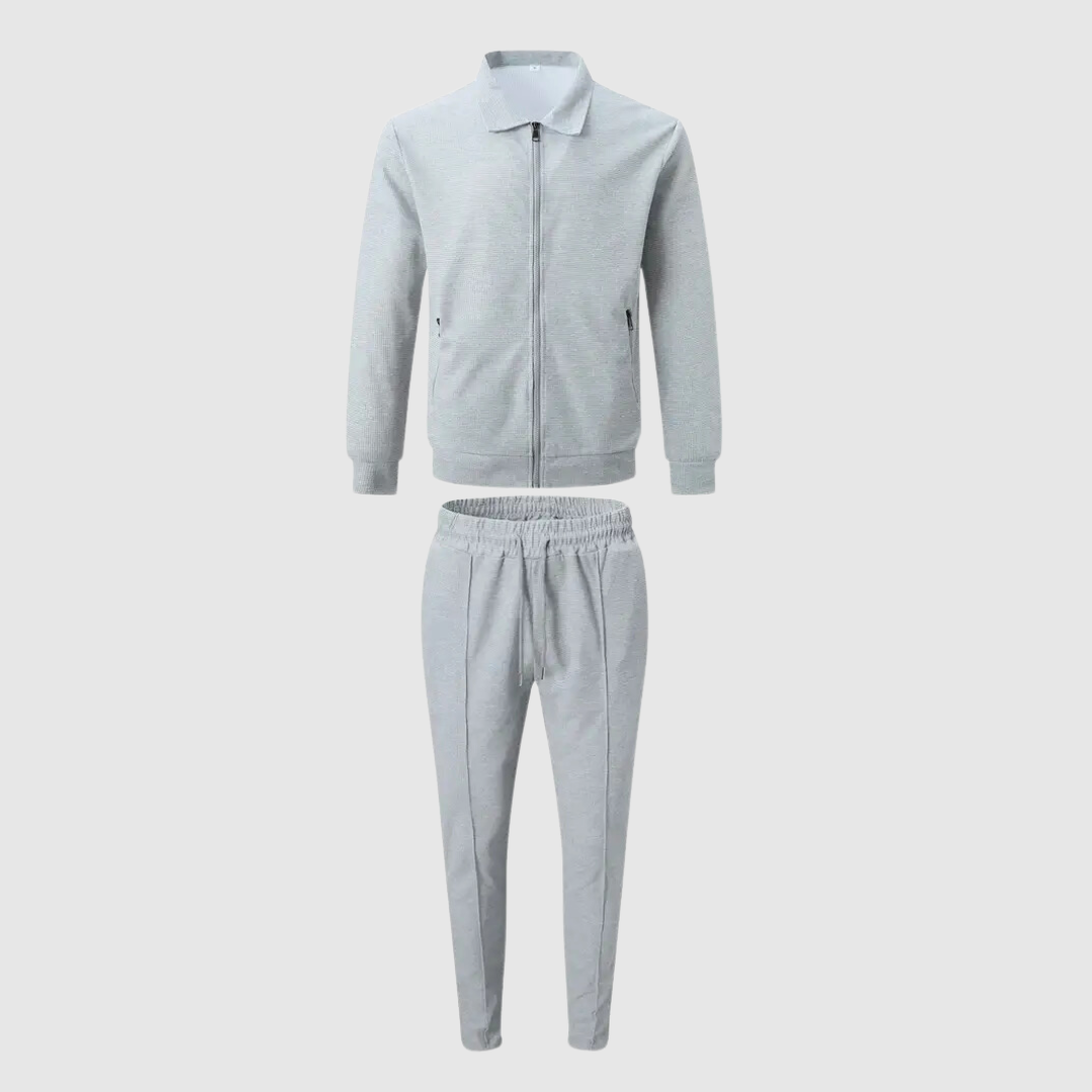 Luxe trainingspak - 2-delige set met jack & joggingbroek