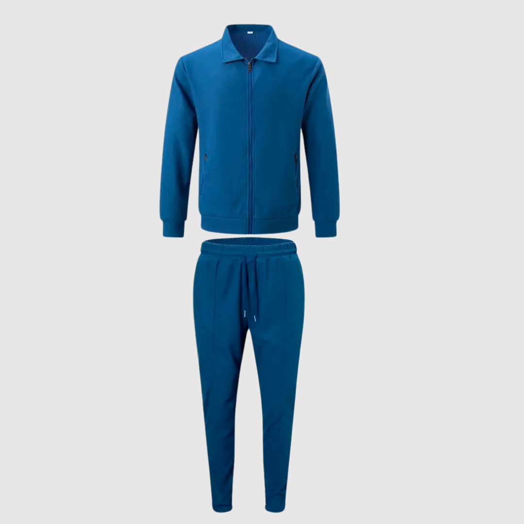 Luxe trainingspak - 2-delige set met jack & joggingbroek