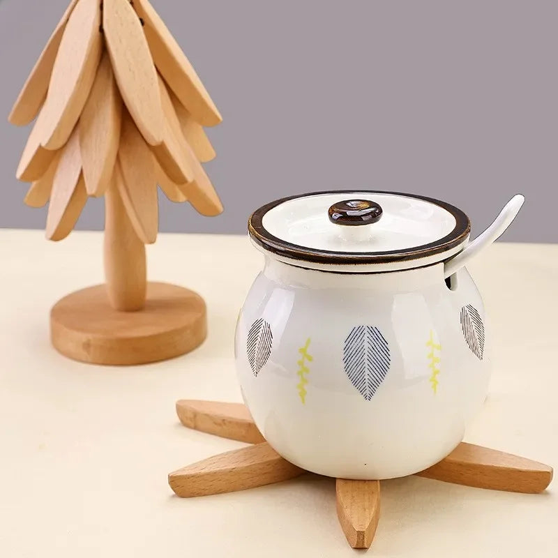 Zavira™ | TreeToppers onderzetters | Set van 3