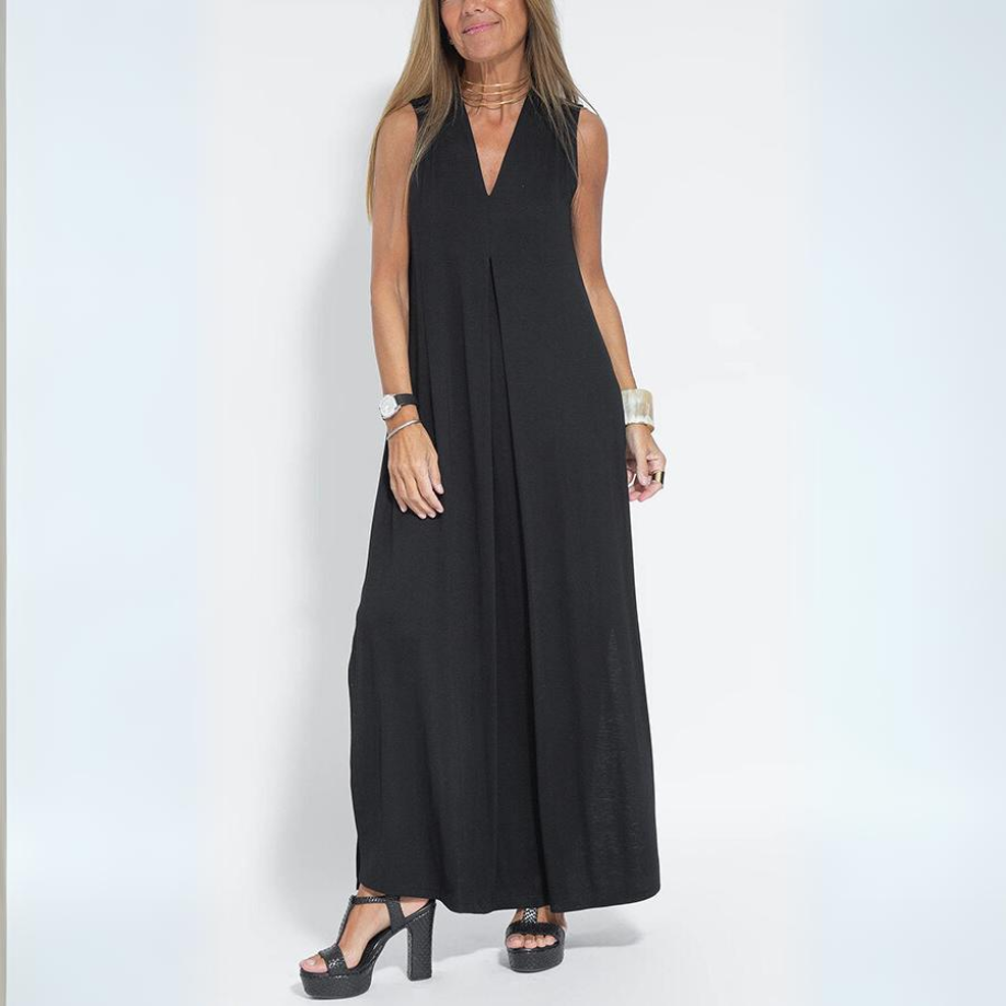 Zavira™ |  Elegante zomerjurk + Gratis bijpassend vest